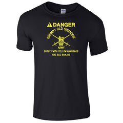 British Army T-Shirt Grumpy Old Squaddie T-Shirt