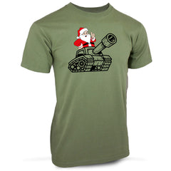 Santa In A Tank T-Shirt