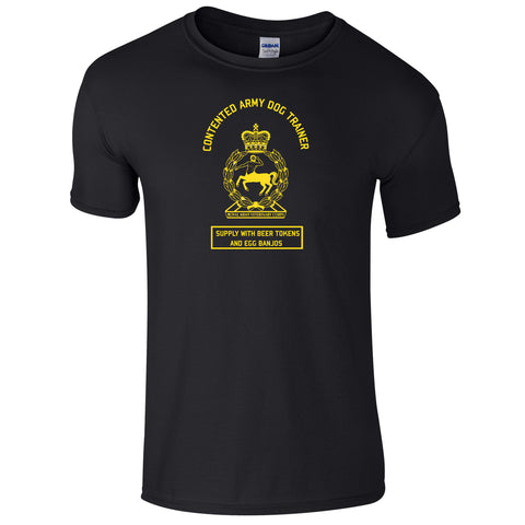 RAVC Contented Army Dog Trainer T-Shirt