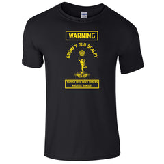 Royal Signals T-Shirt Grumpy Old Scaley British Army T-Shirt