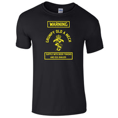 REME  T-Shirt Grumpy Old A Mech British Army