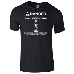 Royal Signals Adult Supervision T-Shirt