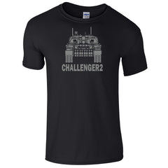 Challenger 2 Tank  T-Shirt