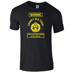 The Royal Hampshire Regiment Grumpy Old Tiger British Army T-Shirt