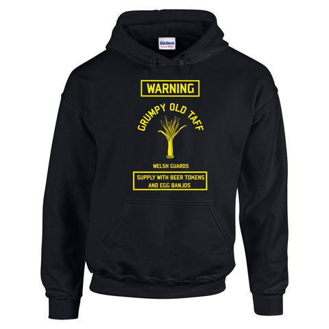 The Welsh Guards Hoodie Grumpy Old Taff British Army Hoodie