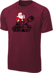 Santa In A Tank T-Shirt