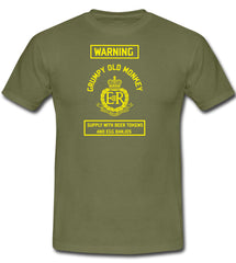 Royal Military Police T-Shirt Grumpy Old Monkey RMP T-Shirt