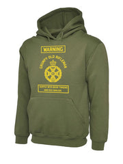 The Royal Green Jackets Hoodie Grumpy Old Rifleman British Army Hoodie