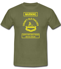 The Royal Anglian Regiment T-Shirt Grumpy Old Poacher British Army T-Shirt