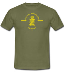 13th/18th Royal Hussars T-Shirt Veteran Retro