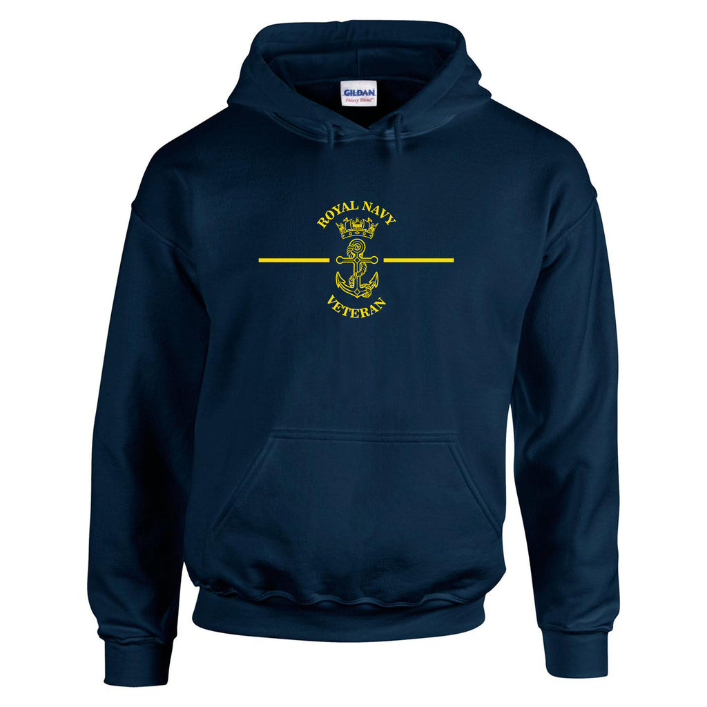 Royal Navy Veteran Hoodie Small Logo