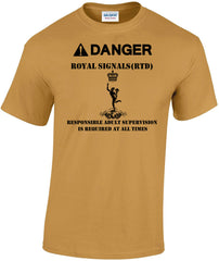 Royal Signals Adult Supervision T-Shirt