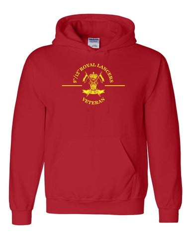 9th/12th Royal Lancers Veteran Hoodie