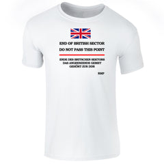 End of British Sector T-Shirt Berlin