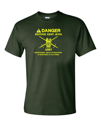 British Army Adult Supervision T-Shirt